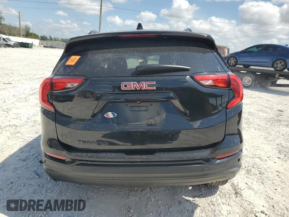 2021 GMC Terrain SLE z VIN 3GKALMEV8ML333938, wystawiony jako Copart lot #55214055 z przebiegiem 50 106 mil mil oraz Nie do naprawy • Non repairable. Historia ofert i sprzedaży dostępna na DreamBid. Obrazek 6.
