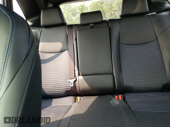 2023 Toyota RAV4 Hybrid XSE with VIN JTME6RFV5PJ034726, listed as a Copart auction lot 59105585 with 35,528 mi miles and Salvage title. Bid and sale history available at DreamBid. Image 10.
