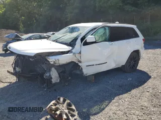 2021 Jeep Grand Cherokee Laredo X z VIN 1C4RJFAG2MC614782, wystawiony jako Copart lot #62309025 z przebiegiem Nie podano mil oraz Szkoda całkowita • Salvage title. Historia ofert i sprzedaży dostępna na DreamBid. Obrazek 1.