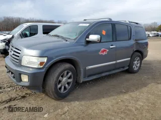 2004 Infiniti QX56 with VIN 5N3AA08C14N807543, listed as a Copart auction lot 87957795 with 0 mi miles and Salvage Title. Bid and sale history available at carsss.com. Image 1.