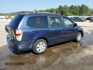 2007 Kia Sedona EX with VIN KNDMB233176180920, listed as a Copart auction lot 75413334 with Not Provided miles and Salvage Title. Bid and sale history available at carsss.com. Image 3.