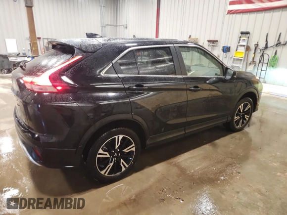 2025 Mitsubishi Eclipse Cross SE with VIN JA4ATWAA5SZ011252, listed as a Copart auction lot 60514685 with 12,208 mi miles and Clean title. Bid and sale history available at DreamBid. Image 3.