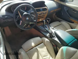 2005 BMW 6 Series 645Ci with VIN WBAEH73485B192332, listed as a Copart auction lot 76946314 with 176,744 mi miles and Clean Title. Bid and sale history available at carsss.com. Image 8.