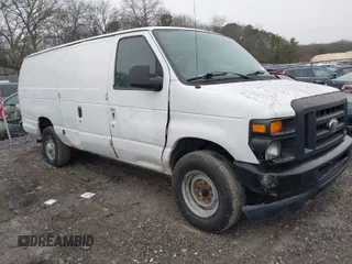 2014 Ford Econoline Cargo Commercial with VIN 1FTSS3EL4EDA39097, listed as a IAAI auction lot 41269887 with Not Provided miles and . Bid and sale history available at DreamBid. Image 1.