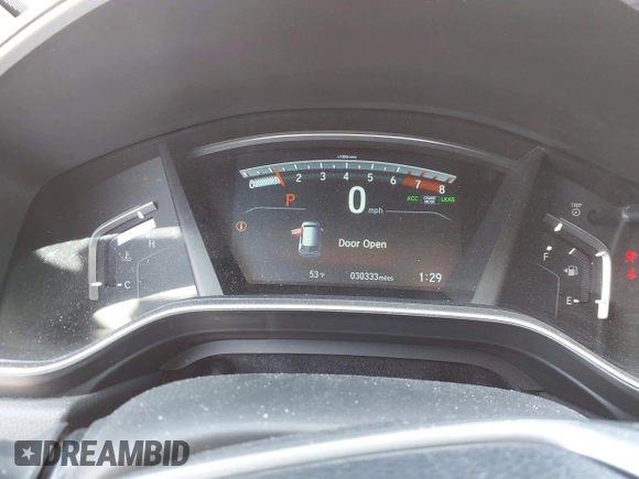 2017 Honda CR-V EX-L with VIN 5J6RW2H81HL015221, listed as a IAAI auction lot 41925455 with 30,333 mi miles. Bid and sale history available at carsss.com. Image 7.