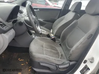 2013 Hyundai Accent GL with VIN KMHCT5AEXDU108535, listed as a Copart auction lot 48923565 with 176,246 mi miles and Salvage Title. Bid and sale history available at carsss.com. Image 7.