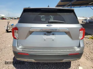 2021 Ford Explorer XLT with VIN 1FMSK7DHXMGB33126, listed as a Copart auction lot 50570655 with 61,894 mi miles and Salvage Title. Bid and sale history available at carsss.com. Image 6.