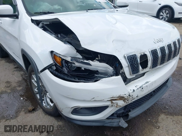 2021 Jeep Cherokee Latitude Lux with VIN 1C4PJLMXXMD239400, listed as a IAAI auction lot 42156023 with 80,304 mi miles and . Bid and sale history available at DreamBid. Image 6.