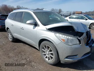 2014 Buick Enclave Leather with VIN 5GAKVBKD3EJ314492, listed as a IAAI auction lot 41911140 with 127,114 mi miles and . Bid and sale history available at DreamBid. Image 1.