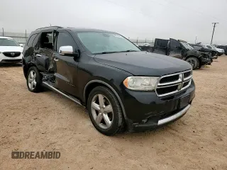 2012 Dodge Durango Citadel with VIN 1C4SDHET7CC180918, listed as a Copart auction lot 42714145 with 211,502 mi miles and Salvage title. Bid and sale history available at DreamBid. Image 12.