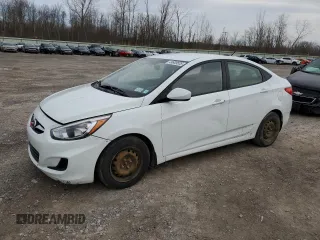 2016 Hyundai Accent SE with VIN KMHCT4AE3GU049780, listed as a Copart auction lot 49609535 with 163,239 mi miles and Clean Title. Bid and sale history available at carsss.com. Image 1.