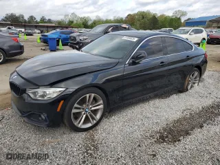2017 BMW 4 Series 430i with VIN WBA4F7C54HG438181, listed as a Copart auction lot 51450525 with 0 mi miles and Clean Title. Bid and sale history available at carsss.com. Image 1.