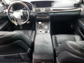 2015 Lexus LS 460 L with VIN JTHGL5EF4F5054959, listed as a Copart auction lot 71831414 with 88,327 mi miles and Salvage title. Bid and sale history available at DreamBid. Image 8.
