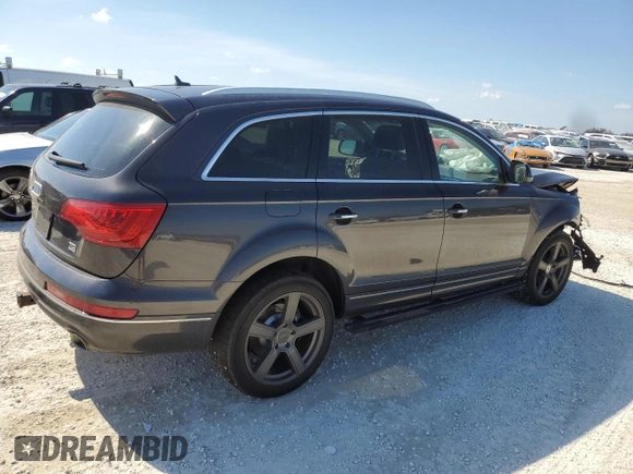 2015 Audi Q7 3.0L TDI Prestige with VIN WA1VMAFE9FD009181, listed as a Copart auction lot 48572415 with 136,837 mi miles and Non Repairable. Bid and sale history available at carsss.com. Image 3.