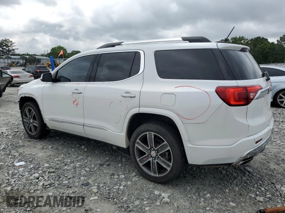 2018 GMC Acadia Denali with VIN 1GKKNPLS8JZ173217, listed as a Copart auction lot 59112845 with 115,378 mi miles and Salvage title. Bid and sale history available at DreamBid. Image 2.