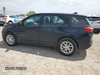 2021 Chevrolet Equinox LS z VIN 3GNAXHEV6MS128087, wystawiony jako Copart lot #55735225 z przebiegiem 24 368 mil mil oraz Szkoda całkowita • Salvage title. Historia ofert i sprzedaży dostępna na DreamBid. Obrazek 2.