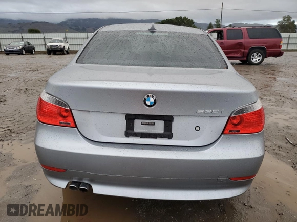 2004 BMW 5 Series 530i with VIN WBANA73514B060427, listed as a Copart auction lot 44209665 with 103,583 mi miles and Salvage Title. Bid and sale history available at DreamBid. Image 6.