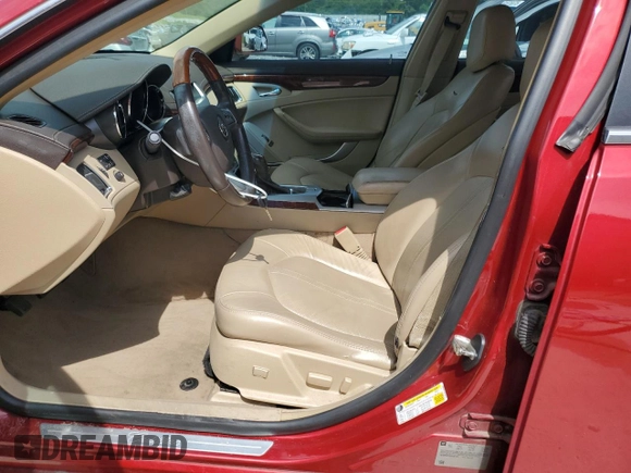 2011 Cadillac CTS Luxury with VIN 1G6DE5EY1B0136173, listed as a Copart auction lot 60715585 with 84,538 mi miles and Salvage title. Bid and sale history available at DreamBid. Image 7.