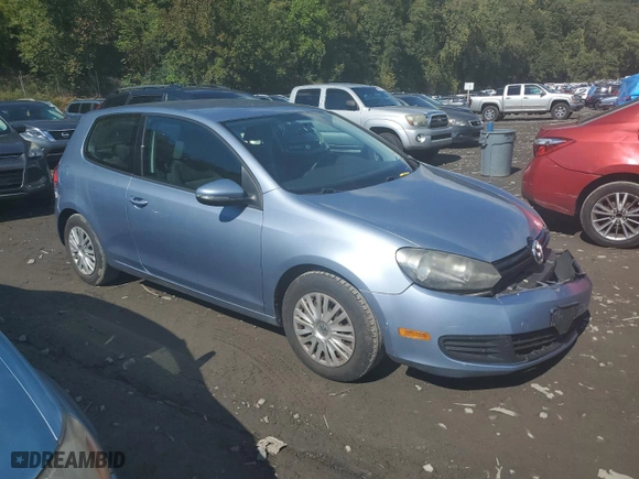 2010 Volkswagen Golf with VIN WVWBB7AJ9AW238494, listed as a Copart auction lot 73695044 with 104,831 mi miles and Salvage Title. Bid and sale history available at carsss.com. Image 4.