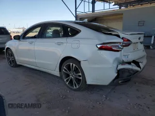 2020 Ford Fusion Titanium with VIN 3FA6P0D94LR191852, listed as a Copart auction lot 56948825 with 116,138 mi miles and Salvage title. Bid and sale history available at DreamBid. Image 2.