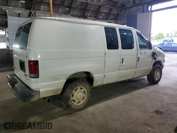 2013 Ford Econoline Cargo Commercial z VIN 1FTNE2EL7DDA00050, wystawiony jako Copart lot #58330445 z przebiegiem 166 206 mil mil oraz Szkoda całkowita • Salvage title. Historia ofert i sprzedaży dostępna na DreamBid. Obrazek 3.