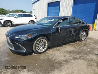 2021 Lexus ES 350 Luxury with VIN 58AEZ1B19MU093952, listed as a Copart auction lot 60253285 with 58,174 mi miles and Salvage title. Bid and sale history available at DreamBid. Image 1.