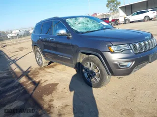 2019 Jeep Grand Cherokee Limited with VIN 1C4RJEBG0KC680592, listed as a IAAI auction lot 40974019 with 112,360 mi miles. Bid and sale history available at carsss.com. Image 1.