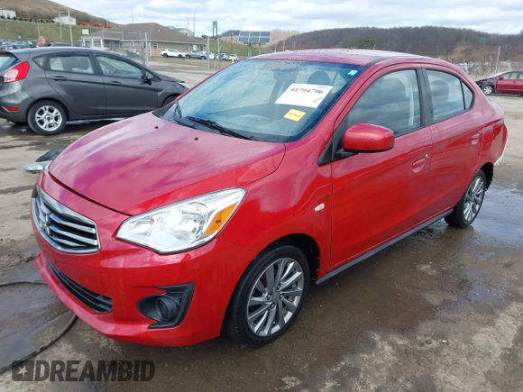 2019 Mitsubishi Mirage ES z VIN ML32F3FJ8KHF14469, wystawiony jako IAAI lot #41794796 z przebiegiem 135 373 mil mil oraz . Historia ofert i sprzedaży dostępna na DreamBid. Obrazek 21.