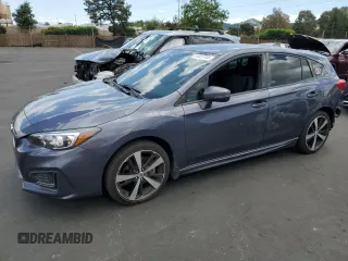 2017 Subaru Impreza Special Sports with VIN 4S3GTAM62H3723143, listed as a Copart auction lot 56323785 with 78,253 mi miles and Salvage title. Bid and sale history available at DreamBid. Image 1.