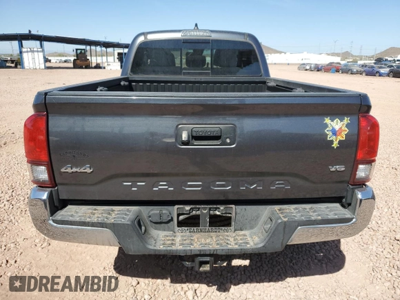 2021 Toyota Tacoma 4WD SR5 with VIN 3TMDZ5BN1MM110846, listed as a Copart auction lot 47306845 with 60,625 mi miles and Salvage Title. Bid and sale history available at carsss.com. Image 6.