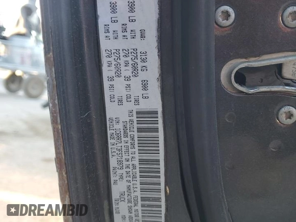 2015 Ram 1500 Outdoorsman с VIN 1C6RR7LT3FS718979, выставлен на аукционе Copart как лот 85761114 с пробегом 175 255 миль миль и Списание • Salvage title. История ставок и продаж доступна на DreamBid. Изображение 15.