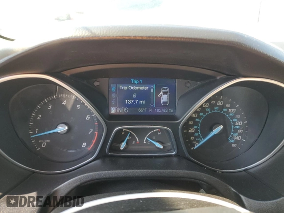 2012 Ford Focus SEL with VIN 1FAHP3H26CL420196, listed as a Copart auction lot 50455235 with 105,783 mi miles and Salvage Title. Bid and sale history available at carsss.com. Image 9.
