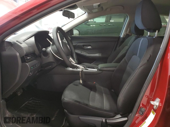 2024 Nissan Sentra SV with VIN 3N1AB8CV4RY323025, listed as a Copart auction lot 50969975 with 12,049 mi miles and Salvage Title. Bid and sale history available at DreamBid. Image 7.