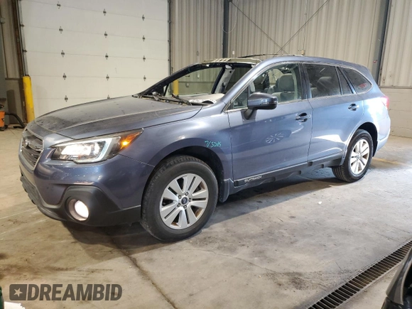2018 Subaru Outback Premium with VIN 4S4BSAHC1J3229788, listed as a Copart auction lot 62676125 with 29,188 mi miles and Salvage title. Bid and sale history available at DreamBid. Image 1.