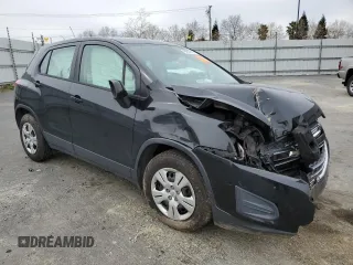 2015 Chevrolet Trax LS with VIN KL7CJKSB7FB207404, listed as a Copart auction lot 49550845 with 0 mi miles and Salvage Title. Bid and sale history available at carsss.com. Image 4.