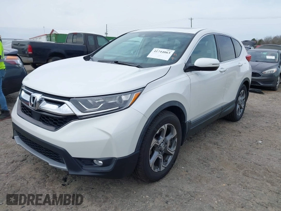 2019 Honda CR-V EX-L with VIN 5J6RW1H87KA026642, listed as a IAAI auction lot 41744063 with 46,770 mi miles. Bid and sale history available at carsss.com. Image 17.