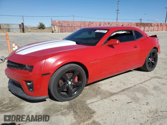 2011 Chevrolet Camaro 2SS with VIN 2G1FT1EW9B9214149, listed as a Copart auction lot 57001615 with 88,137 mi miles and Salvage Title. Bid and sale history available at DreamBid. Image 1.
