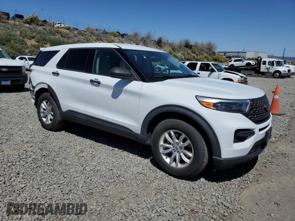 2020 Ford Explorer with VIN 1FMSK8BH8LGB76581, listed as a Copart auction lot 55529985 with 62,432 mi miles and Clean Title. Bid and sale history available at carsss.com. Image 4.