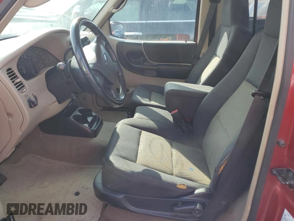 2004 Ford Ranger XL with VIN 1FTYR10U24PA23374, listed as a Copart auction lot 51228115 with 211,886 mi miles and Clean Title. Bid and sale history available at DreamBid. Image 5.