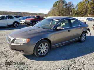 2009 Volvo S80 I6 with VIN YV1AS982691106687, listed as a Copart auction lot 50795615 with 211,393 mi miles and Salvage Title. Bid and sale history available at carsss.com. Image 1.