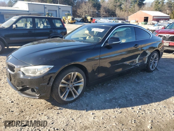 2016 BMW 4 Series 428i xDrive with VIN WBA3N9C53GK249267, listed as a Copart auction lot 83949064 with 117,160 mi miles and Salvage Title. Bid and sale history available at carsss.com. Image 1.
