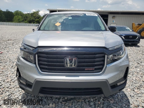 2023 Honda Ridgeline Sport with VIN 5FPYK3F16PB059443, listed as a Copart auction lot 62287345 with 25,612 mi miles and Non repairable. Bid and sale history available at DreamBid. Image 5.