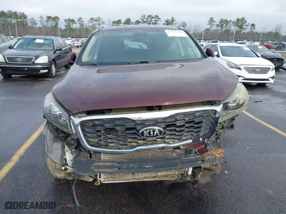 2019 Kia Sorento LX V6 with VIN 5XYPG4A53KG481998, listed as a IAAI auction lot 41533426 with NaN miles. Bid and sale history available at carsss.com. Image 12.