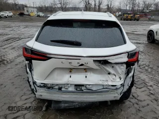 2022 Lexus NX with VIN 2T2GGCEZXNC002950, listed as a Copart auction lot 46861575 with 51,362 mi miles and Salvage Title. Bid and sale history available at carsss.com. Image 6.