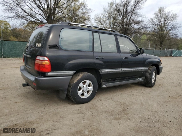 2000 Toyota Land Cruiser with VIN JT3HT05J0Y0085904, listed as a Copart auction lot 52777425 with 400,095 mi miles and Clean Title. Bid and sale history available at carsss.com. Image 3.
