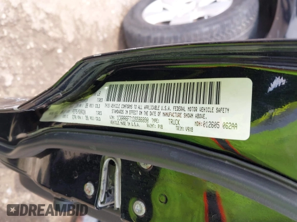2013 Ram 1500 Express with VIN 1C6RR6FT1DS586890, listed as a IAAI auction lot 42291622 with 72,339 mi miles and . Bid and sale history available at DreamBid. Image 9.