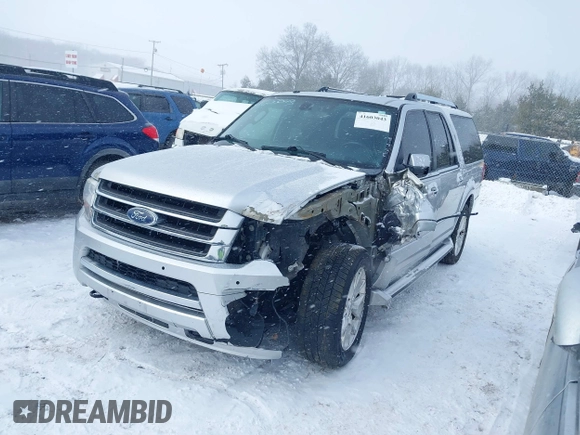 2017 Ford Expedition Max Limited с VIN 1FMJK2AT8HEA07419, выставлен на аукционе IAAI как лот 41603043 с пробегом 227 443 миль миль и . История ставок и продаж доступна на DreamBid. Изображение 17.