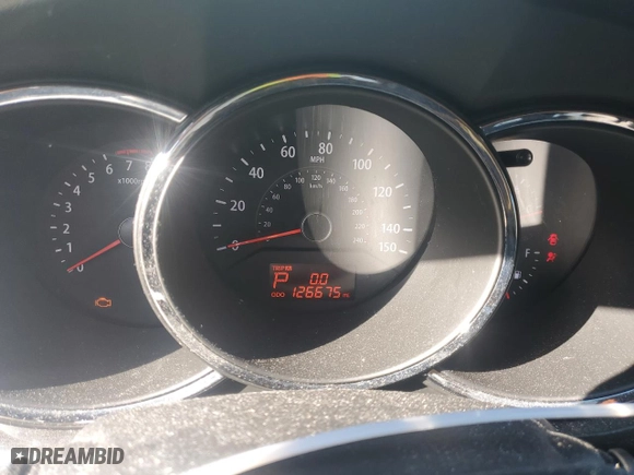 2013 Kia Sorento LX with VIN 5XYKT3A64DG312875, listed as a Copart auction lot 53750595 with 126,675 mi miles and Clean Title. Bid and sale history available at carsss.com. Image 9.