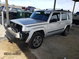 2007 Jeep Commander Sport with VIN 1J8HH48K97C655056, listed as a Copart auction lot 42349365 with 287,972 mi miles and Salvage Title. Bid and sale history available at carsss.com. Image 1.