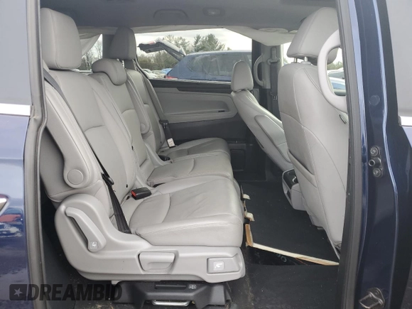 2023 Honda Odyssey EX-L with VIN 5FNRL6H69PB059019, listed as a Copart auction lot 85905154 with 33,091 mi miles and Salvage Title. Bid and sale history available at carsss.com. Image 12.